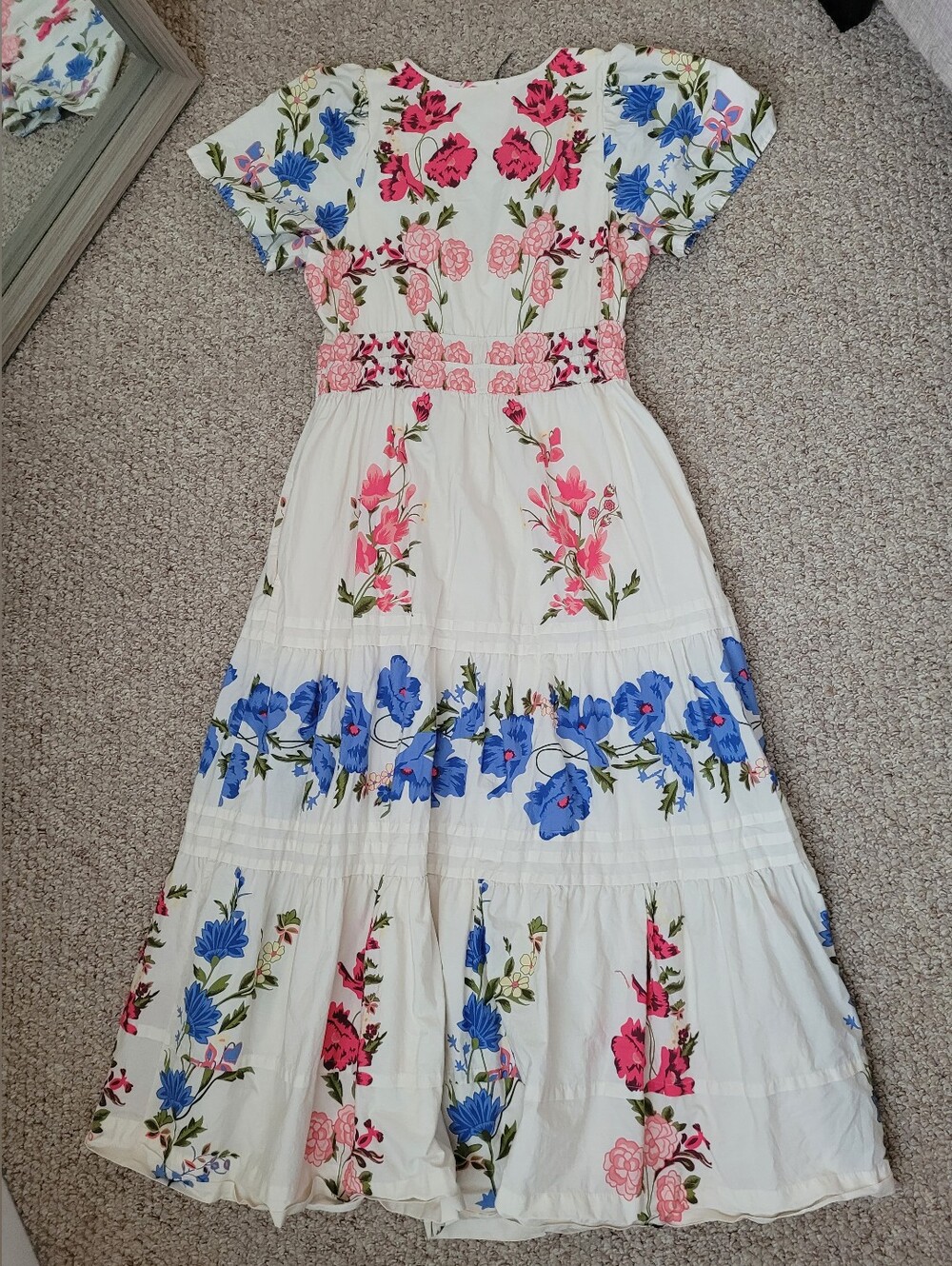 Anthropologie The Somerset Maxi Dress.  Floral Print - Picture 7 of 8